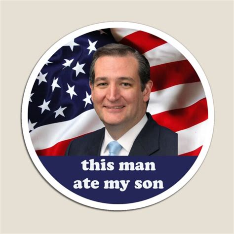 Check out our ted cruz this man ate my son selection for the very best in unique or custom, handmade pieces from our laptop decals shops.